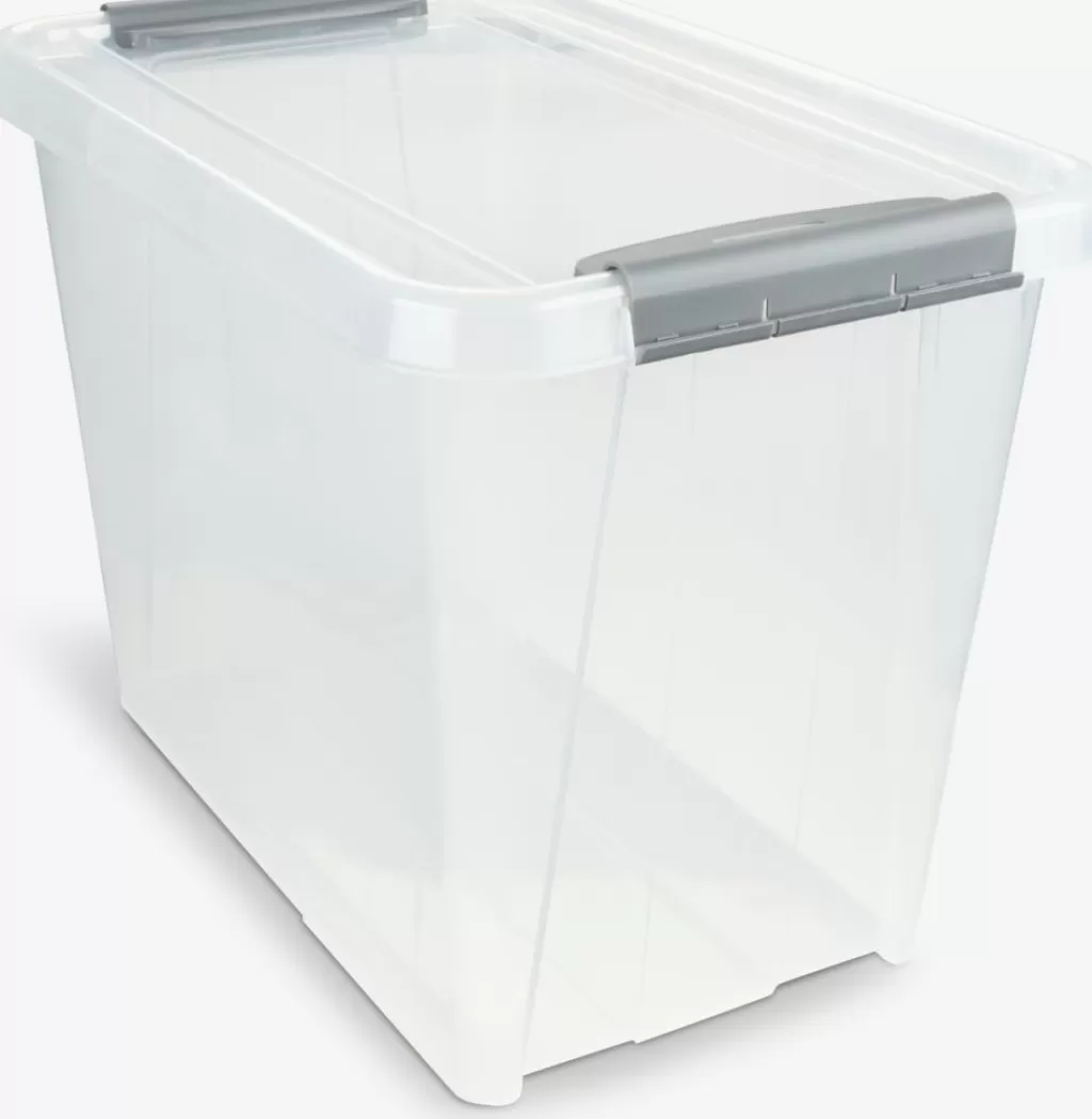 Outlet PROBOX Aufbewahrungsbox 65L m/Deckel transparent