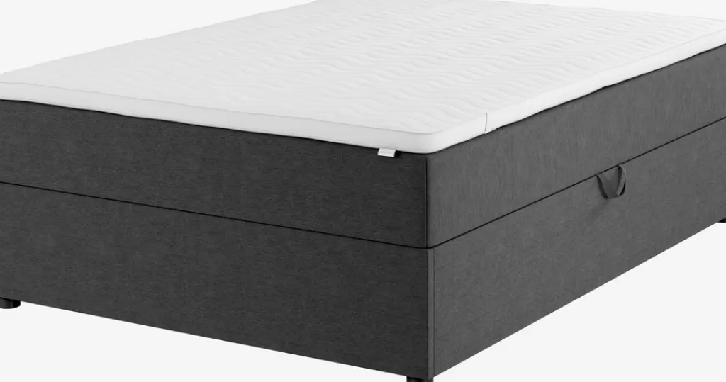 Cheap GOLD C50 STORAGE Boxspringbett 140x200 GOLD C50 Stauraum