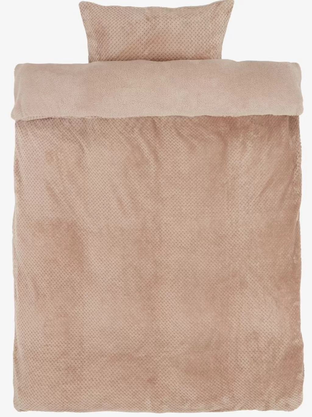 Discount RIE Fleece-Bettwäsche 135x200 Sand