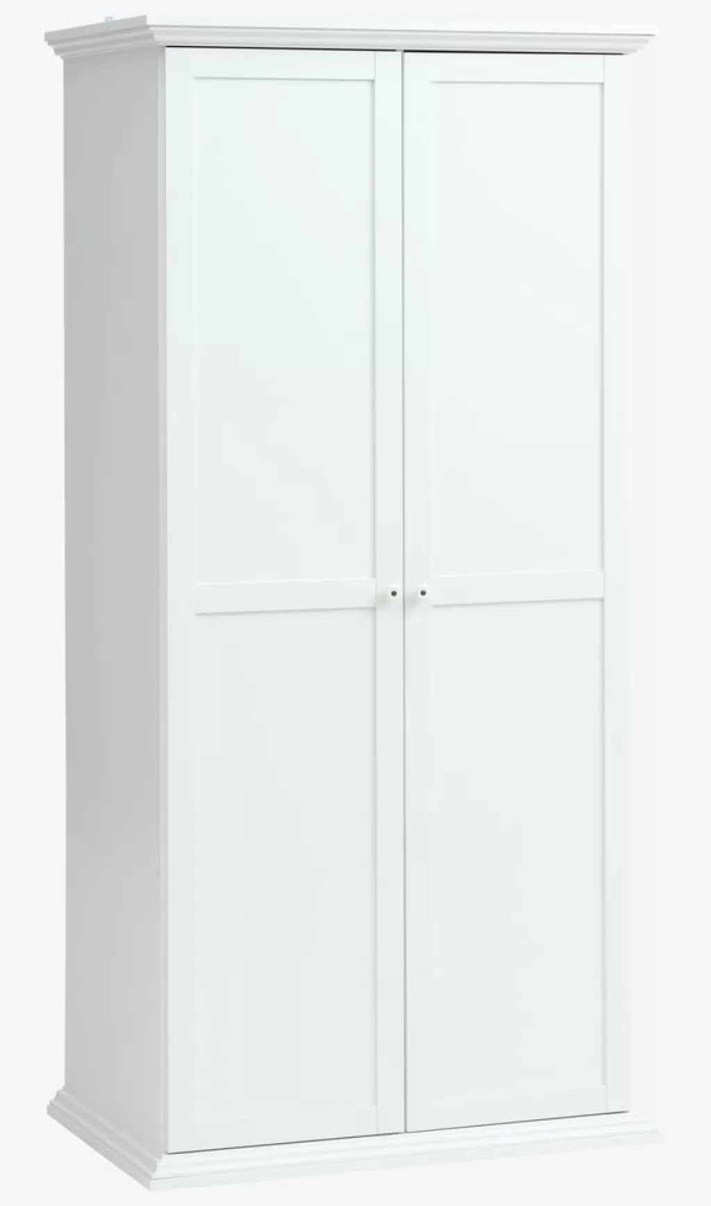 Clearance FREDENSBORG Kleiderschrank 96x200 weiß