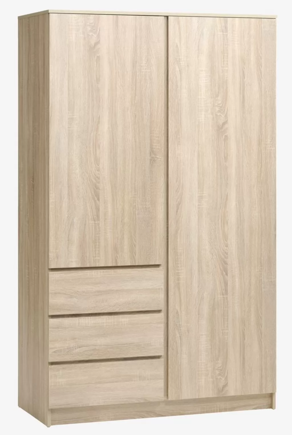 Outlet LIMFJORDEN Kleiderschrank 120x200 kombi hell eichefarben HelleEiche