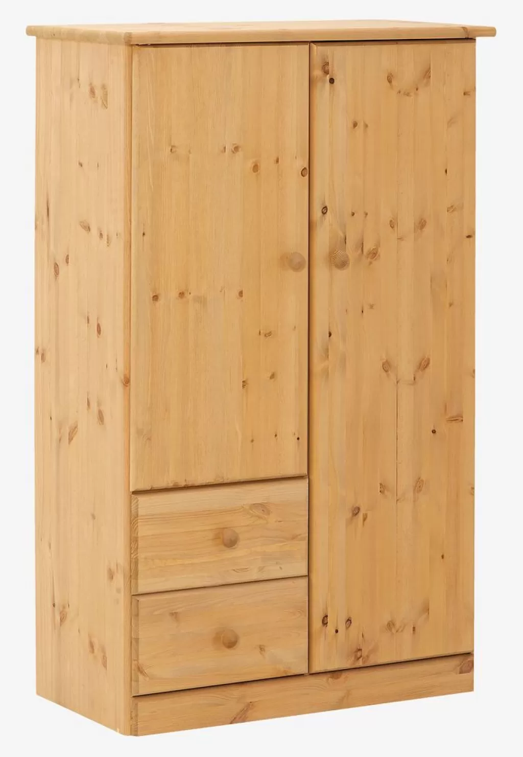 Shop LYNE Kleiderschrank 94x148 Kiefer gebeizt