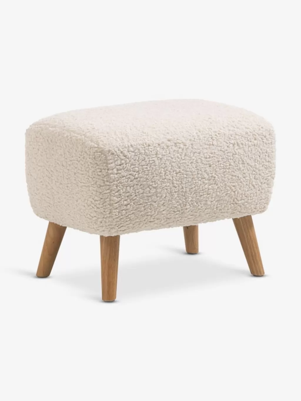 Flash Sale VILDSUND Pouf 52x41 Stoff off-white