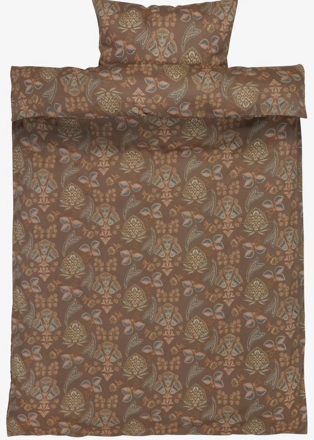 Online MIMMI Satin-bettwäsche 135x200 sand dunkel