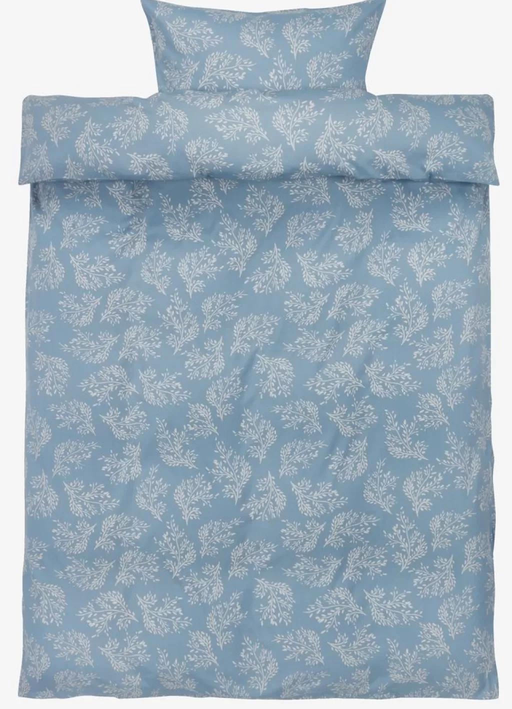 Online VIOLA Satin-Bettwäsche 135x200 blau