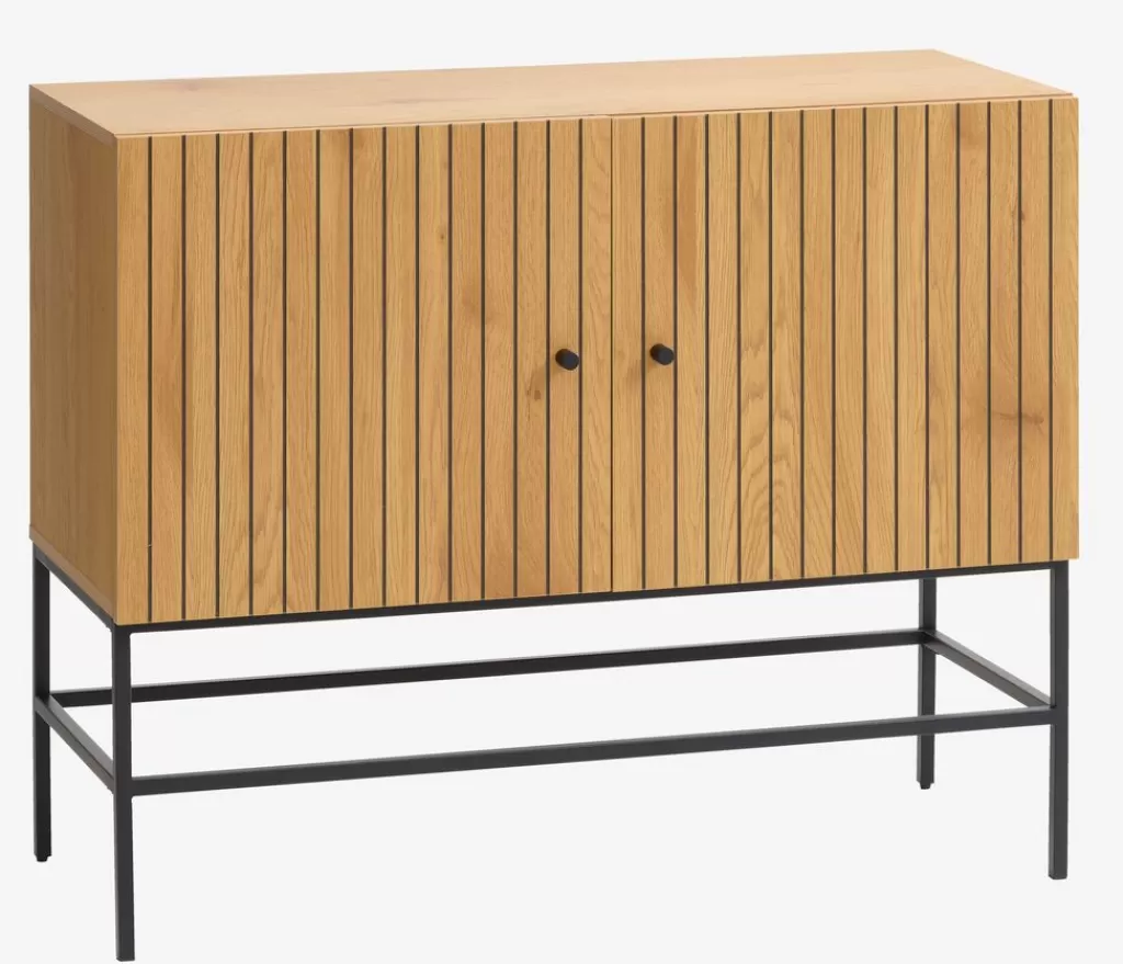 Outlet HEMDRUP Sideboard 2 Türen eiche