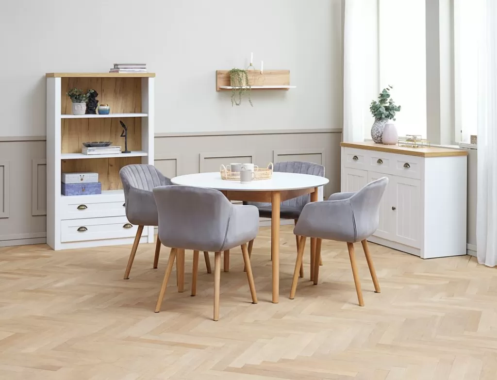 Flash Sale MARKSKEL Sideboard 3 Türen /eiche Weiß