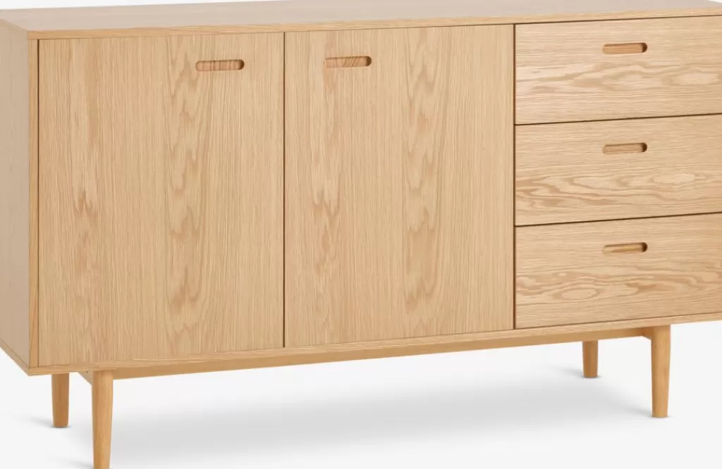 Sale MARSTRAND Sideboard 2 Türen 3 Schubladen Eiche natur