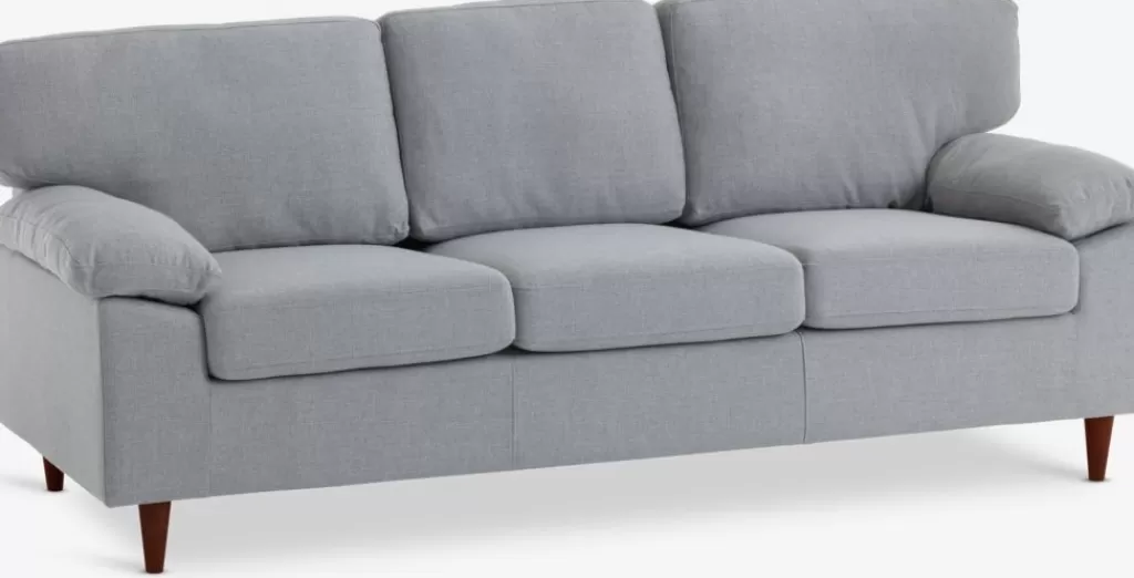 Outlet GEDVED Sofa 3-Sitzer Hellgrau