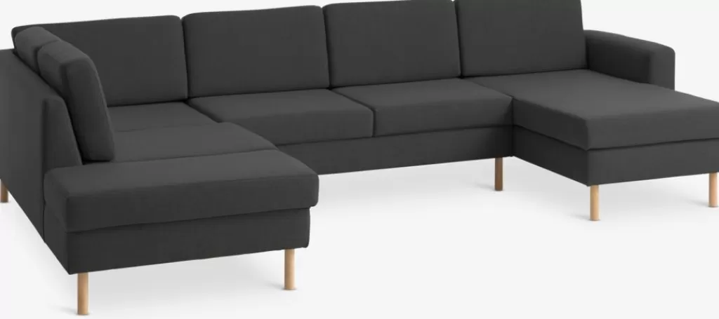 New SVALBARD Sofa Ecke links Dunkelgrau