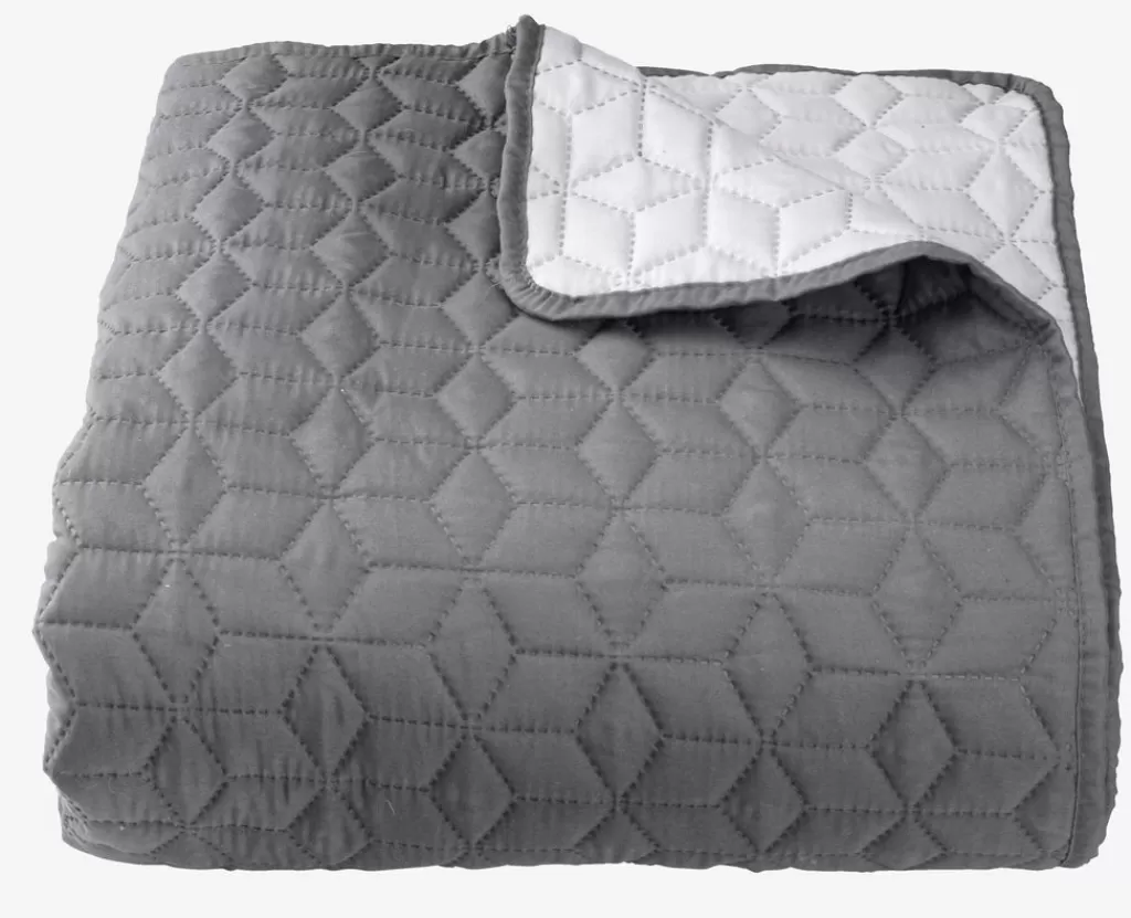 Sale ROSENTRE Tagesdecke 160x220 Grau