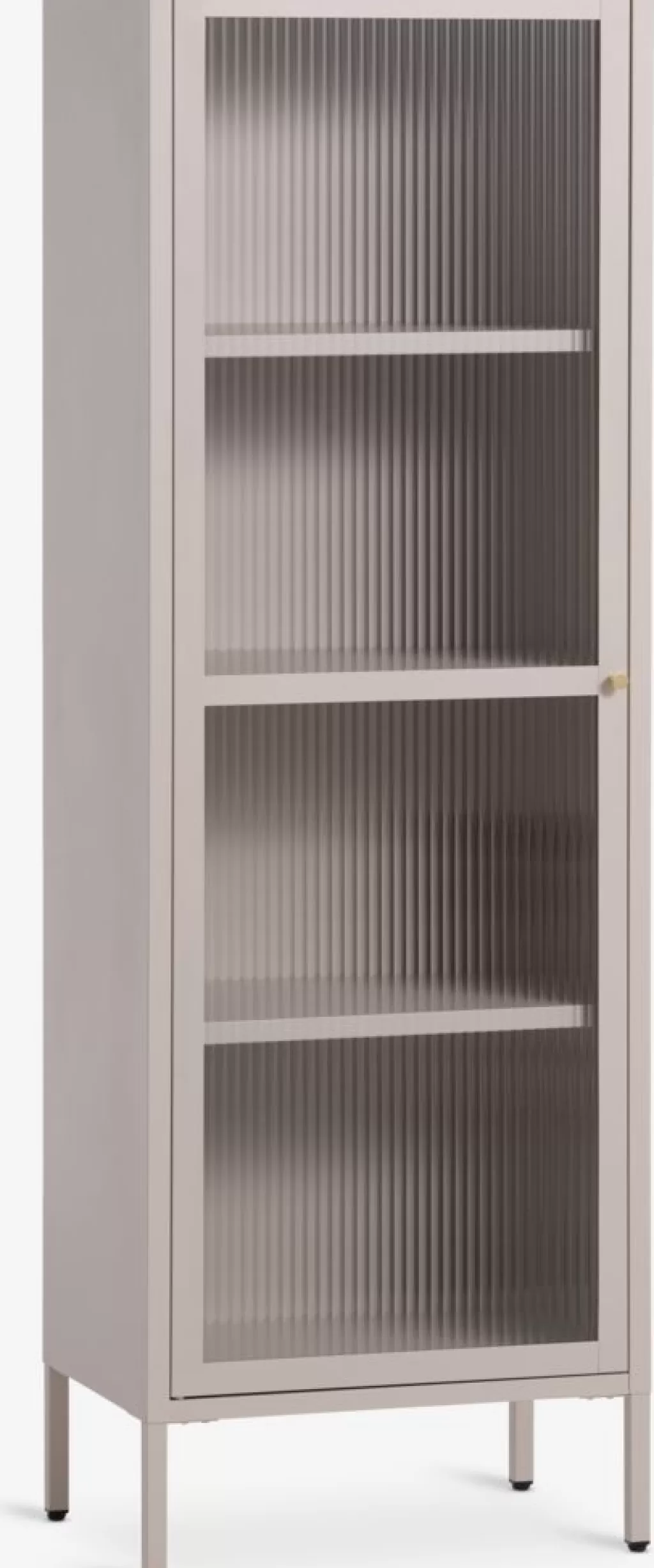 Cheap HOPTRUP Vitrine 1 Tür beige