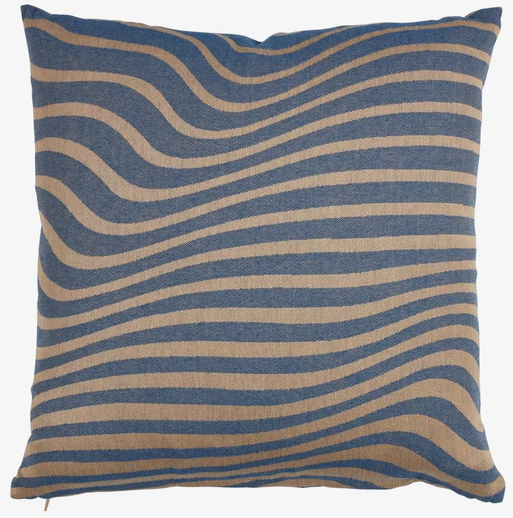 Flash Sale SYLARVE Zierkissen 45x45 blau/beige